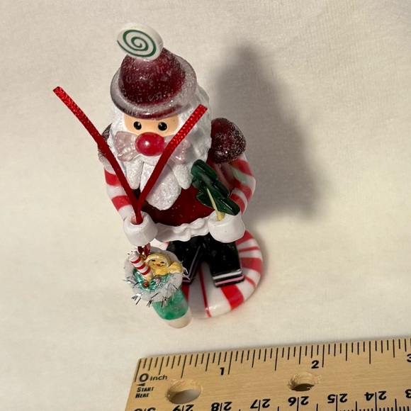 Candy Santa Claus Nutcracker Hallmark Ornament - Picture 7 of 8
